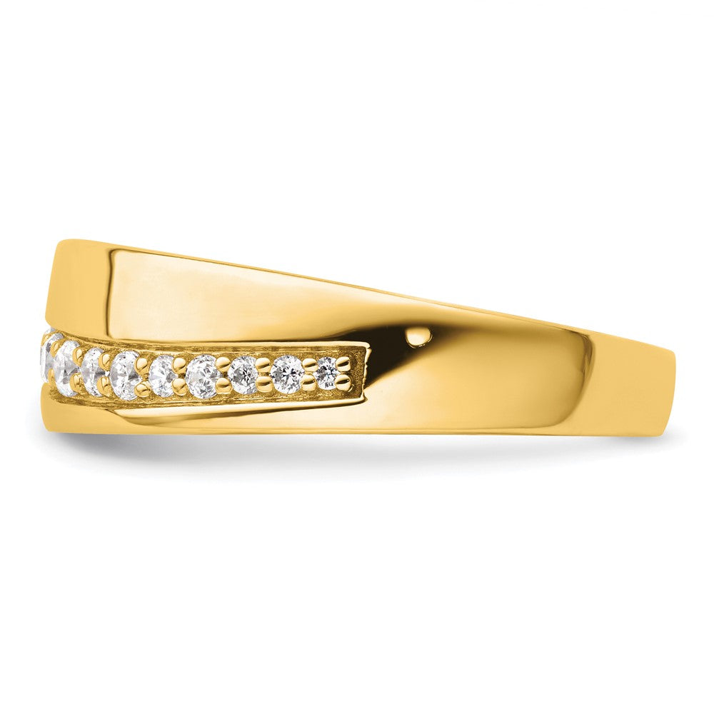 True Origin Men's Lab Grown Diamond VS+ F+ Complete Band