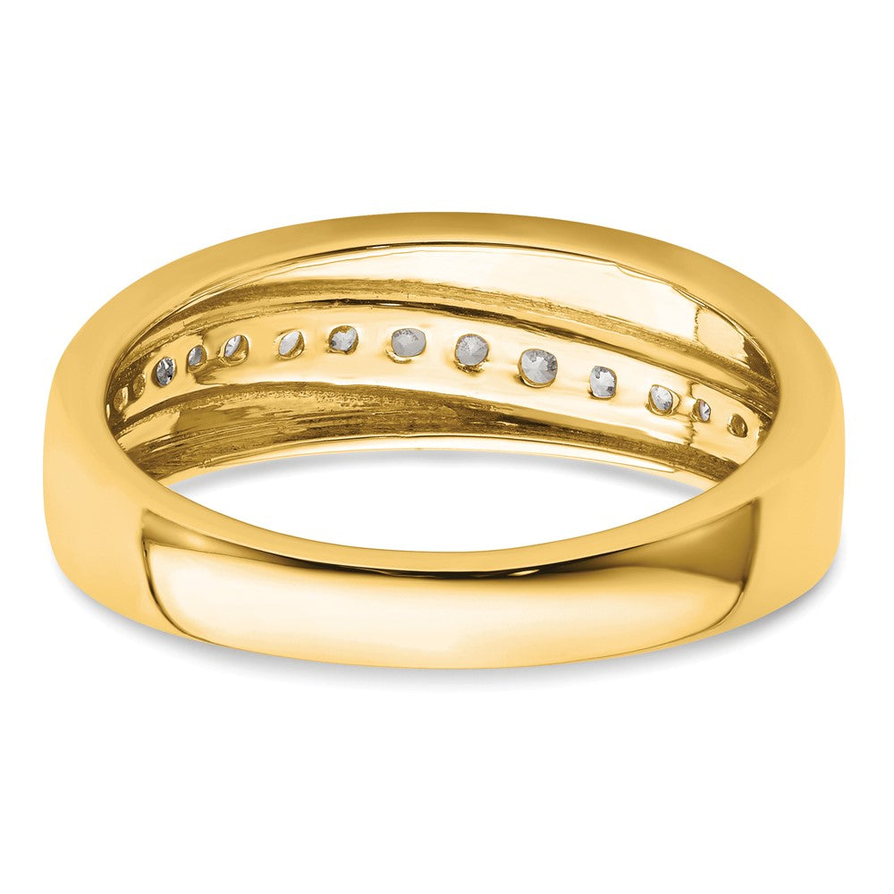 True Origin Men's Lab Grown Diamond VS+ F+ Complete Band