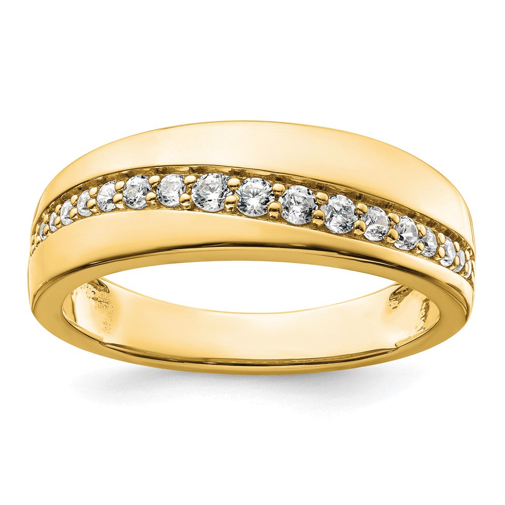 True Origin Men's Lab Grown Diamond VS+ F+ Complete Band