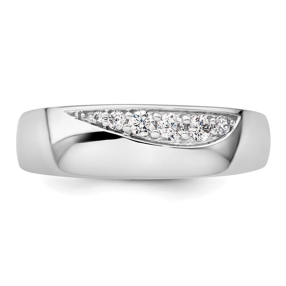 True Origin Men's Lab Grown Diamond VS+ F+ Complete Band