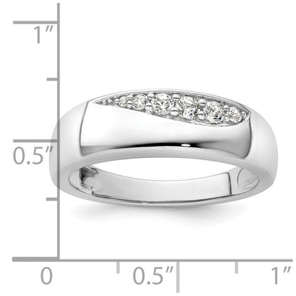 True Origin Men's Lab Grown Diamond VS+ F+ Complete Band