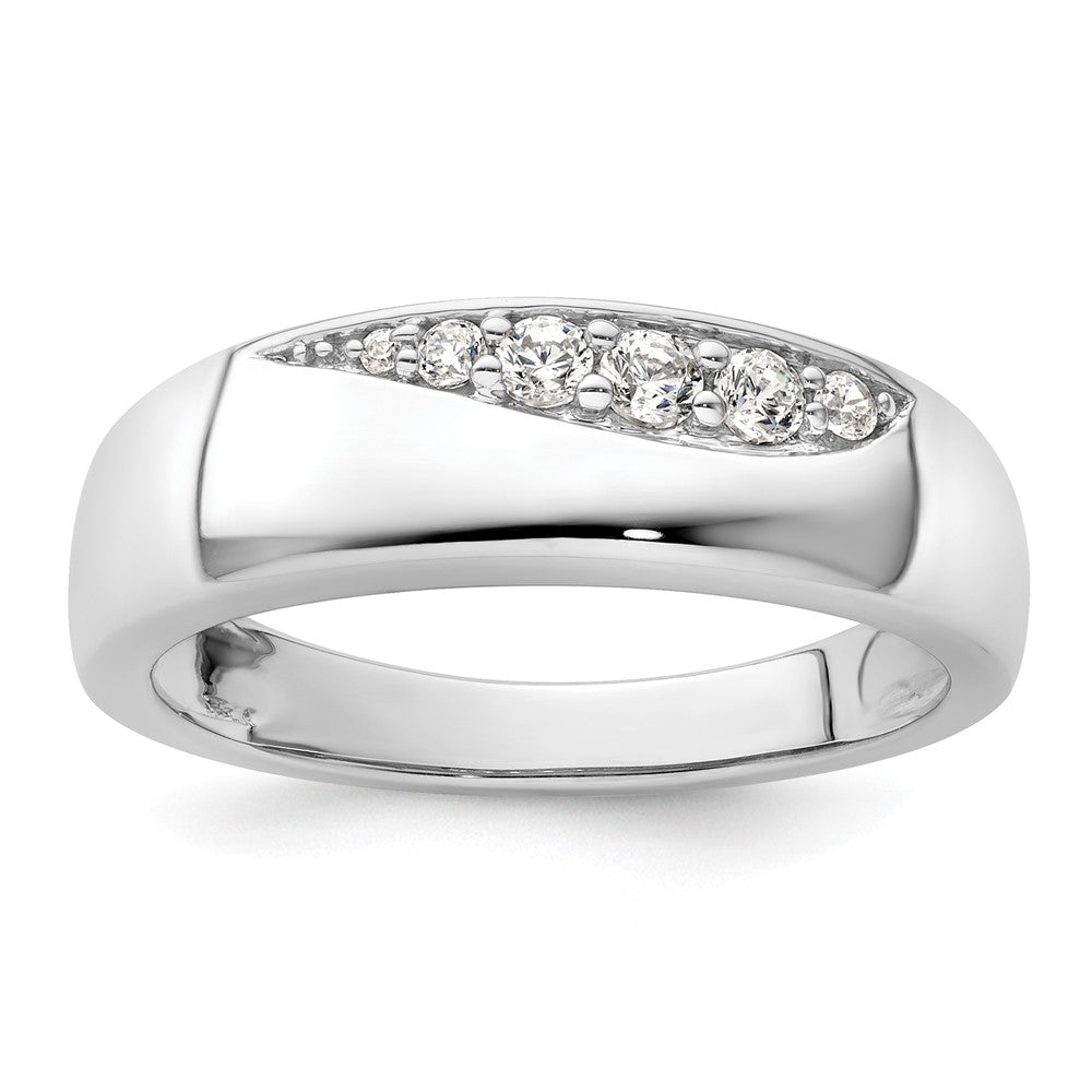 True Origin Men's Lab Grown Diamond VS+ F+ Complete Band
