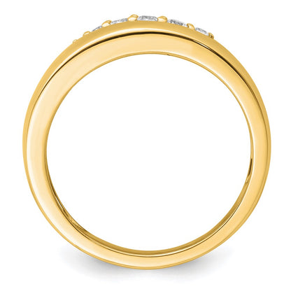 True Origin Men's Lab Grown Diamond VS+ F+ Complete Band
