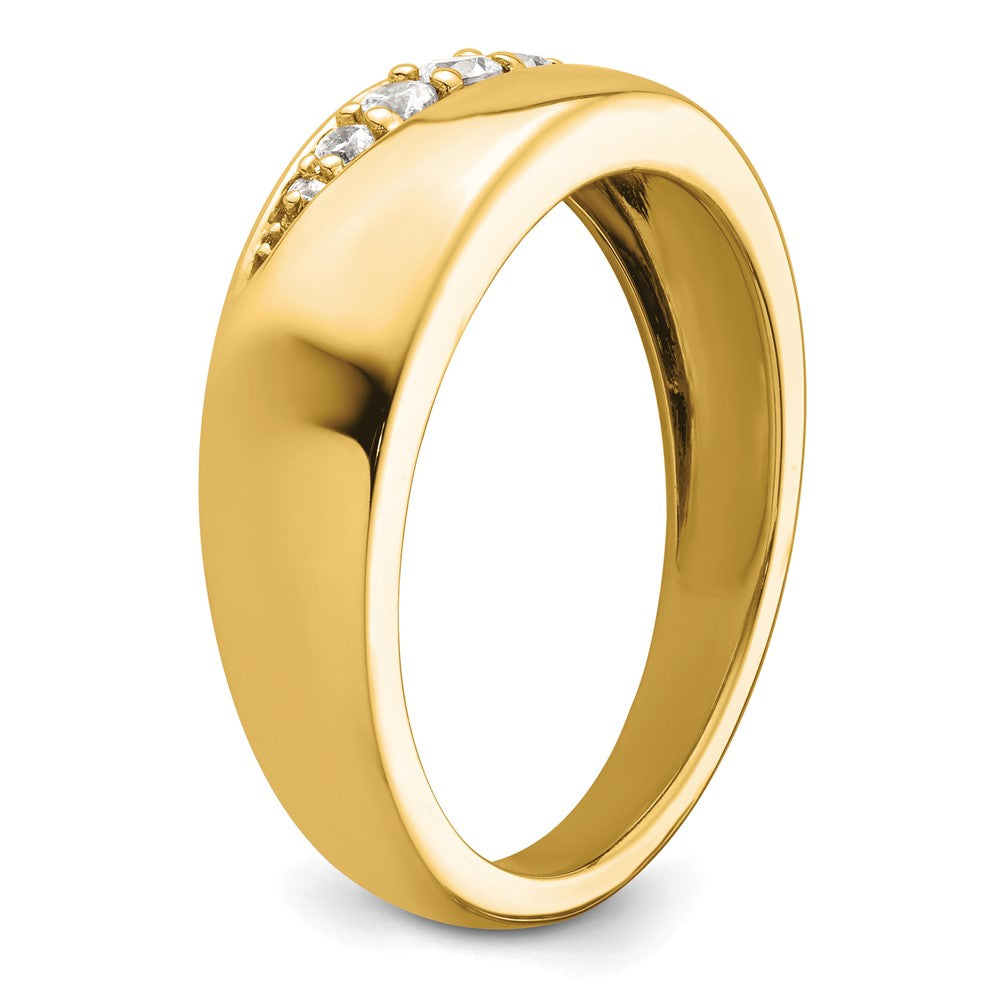 True Origin Men's Lab Grown Diamond VS+ F+ Complete Band