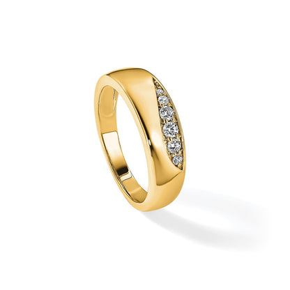 True Origin Men's Lab Grown Diamond VS+ F+ Complete Band