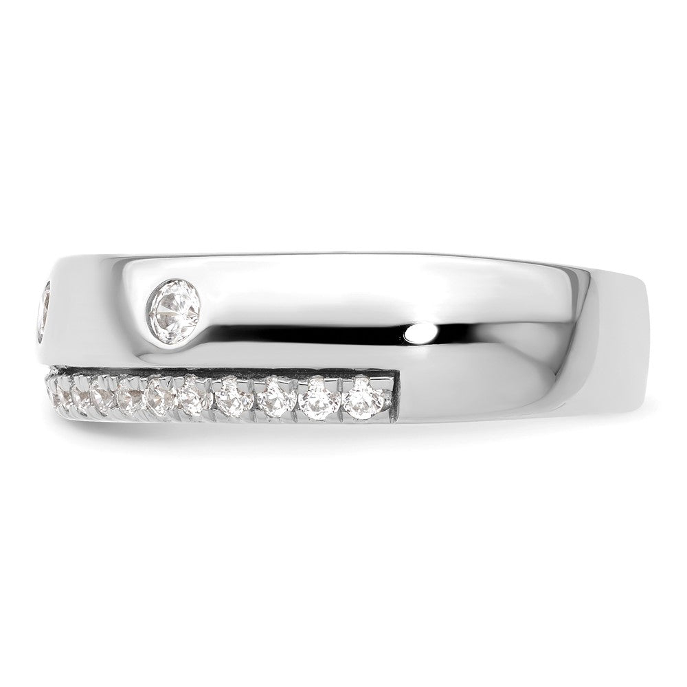True Origin Men's Lab Grown Diamond VS+ F+ Complete Band