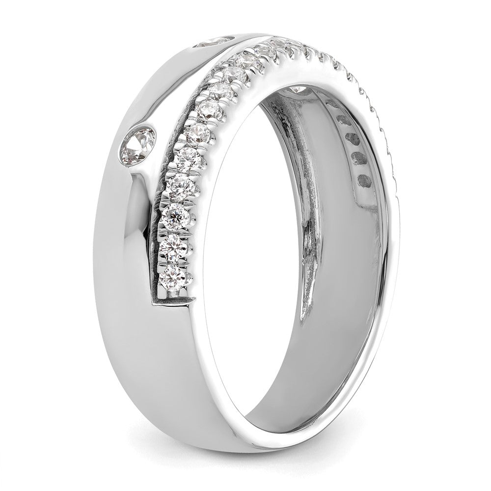 True Origin Men's Lab Grown Diamond VS+ F+ Complete Band