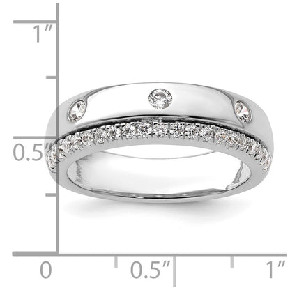 True Origin Men's Lab Grown Diamond VS+ F+ Complete Band