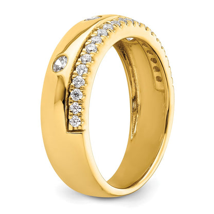 True Origin Men's Lab Grown Diamond VS+ F+ Complete Band