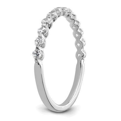 True Origin Lab Grown Diamond VS+ F+ Complete Wedding Band