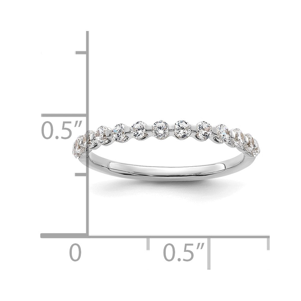 True Origin Lab Grown Diamond VS+ F+ Complete Wedding Band