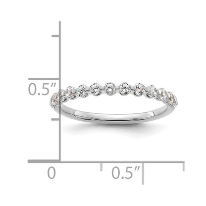 True Origin Lab Grown Diamond VS+ F+ Complete Wedding Band
