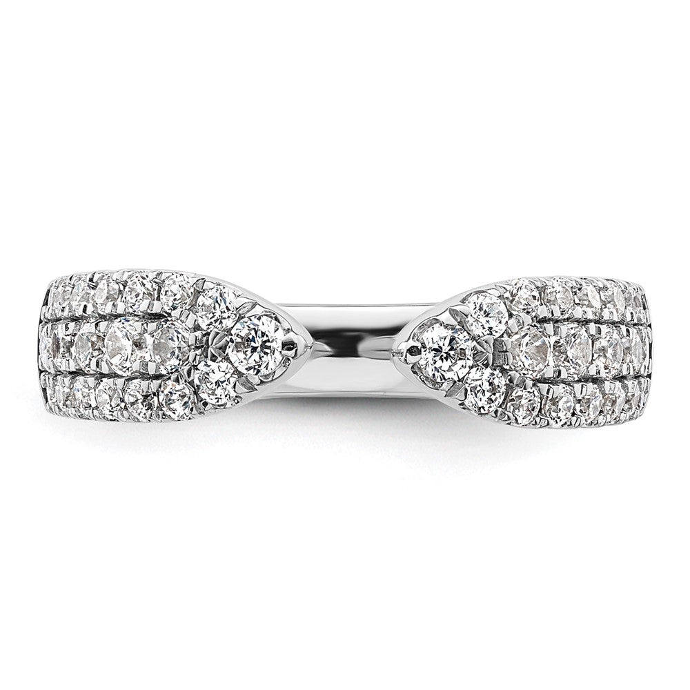 True Origin Lab Grown Diamond VS+ F+ Complete Wedding Band