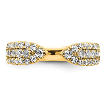 True Origin Lab Grown Diamond VS+ F+ Complete Wedding Band