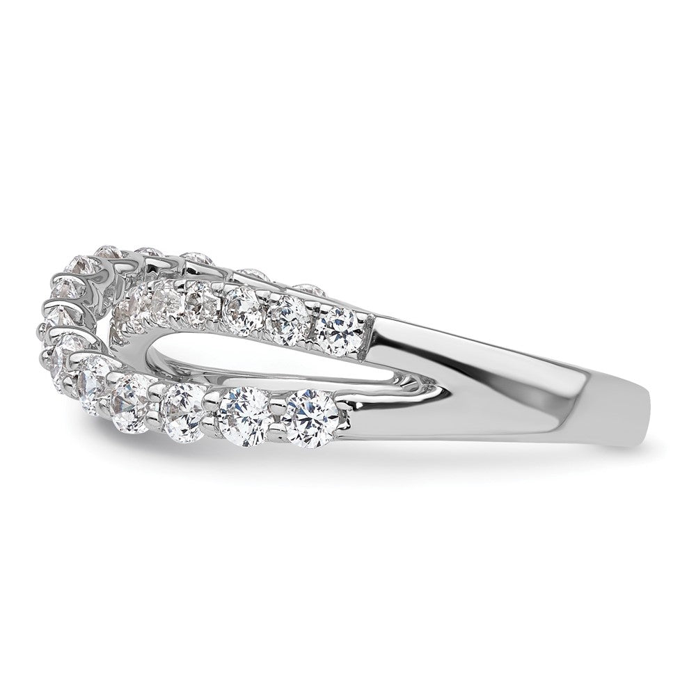 True Origin Lab Grown Diamond VS+ F+ Complete Crisscross Band