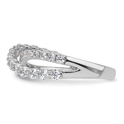 True Origin Lab Grown Diamond VS+ F+ Complete Crisscross Band