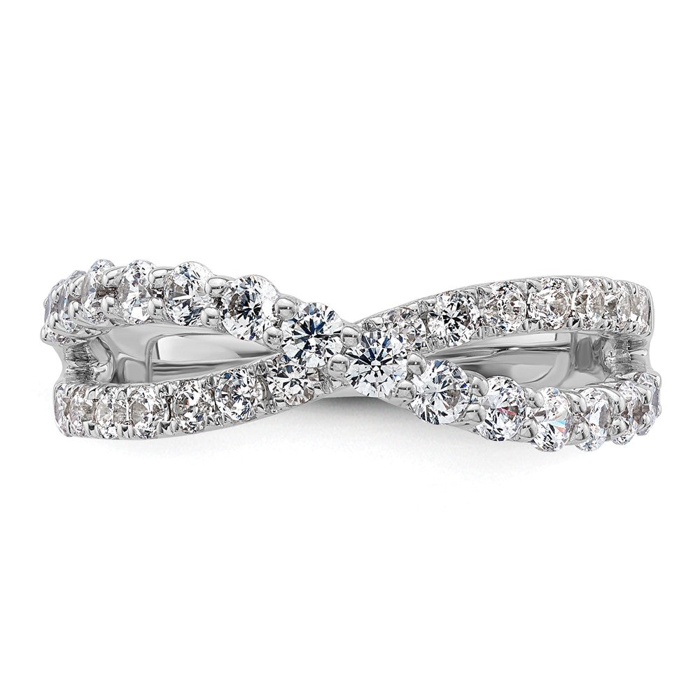 True Origin Lab Grown Diamond VS+ F+ Complete Crisscross Band