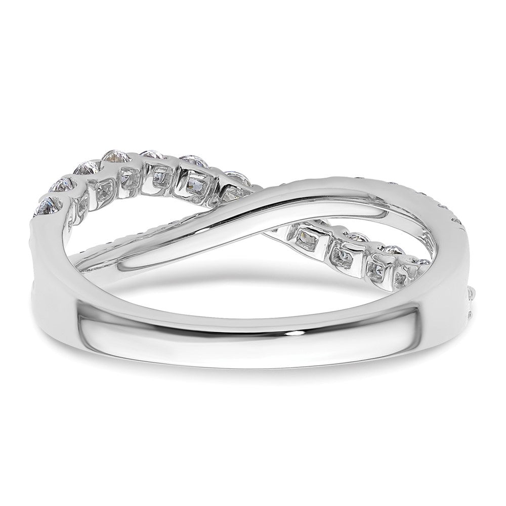 True Origin Lab Grown Diamond VS+ F+ Complete Crisscross Band