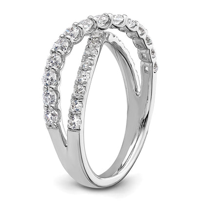 True Origin Lab Grown Diamond VS+ F+ Complete Crisscross Band