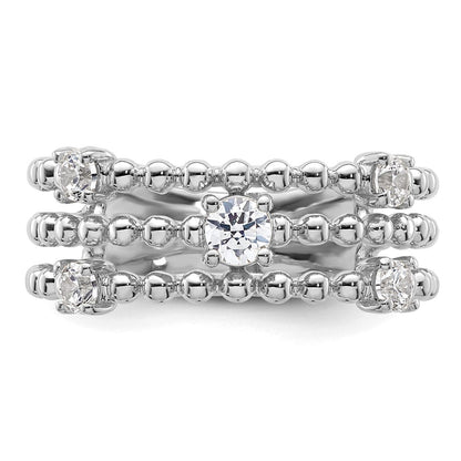 True Origin Lab Grown Diamond VS+ F+ Complete Triple Band