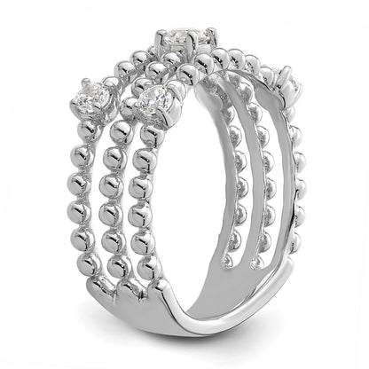 True Origin Lab Grown Diamond VS+ F+ Complete Triple Band