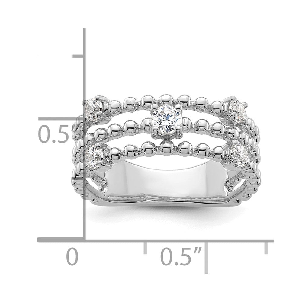 True Origin Lab Grown Diamond VS+ F+ Complete Triple Band