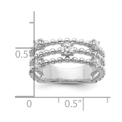 True Origin Lab Grown Diamond VS+ F+ Complete Triple Band