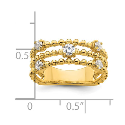 True Origin Lab Grown Diamond VS+ F+ Complete Triple Band
