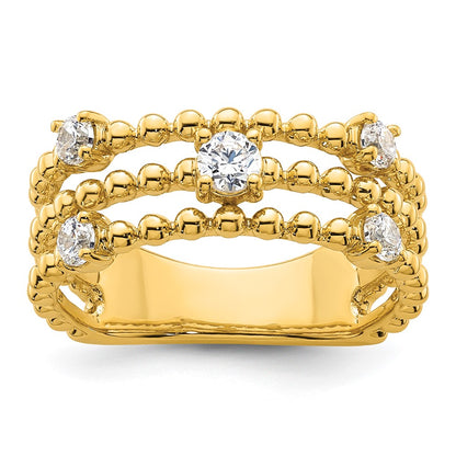 True Origin Lab Grown Diamond VS+ F+ Complete Triple Band