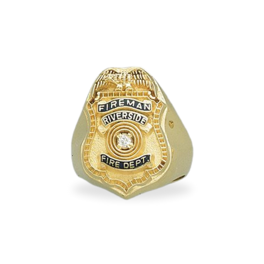 Badge Ring Affordable Diamond Rings for Every Occasion – jewelryfactory.com