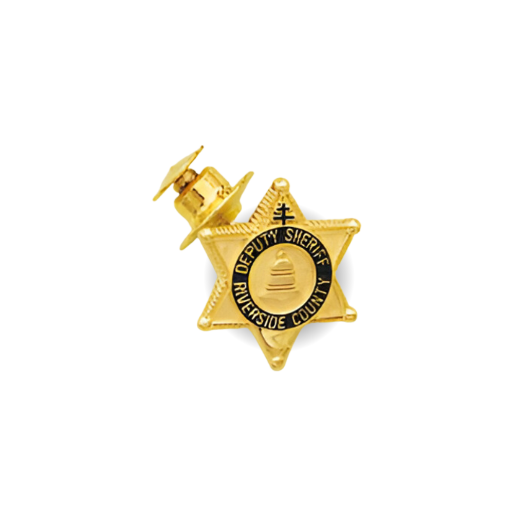 Riverside Sheriff Department Badge Pendant Pin