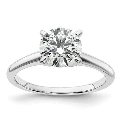 Lab Grown Round Brilliant Solitaire Diamond Ring - 2.00 Carat