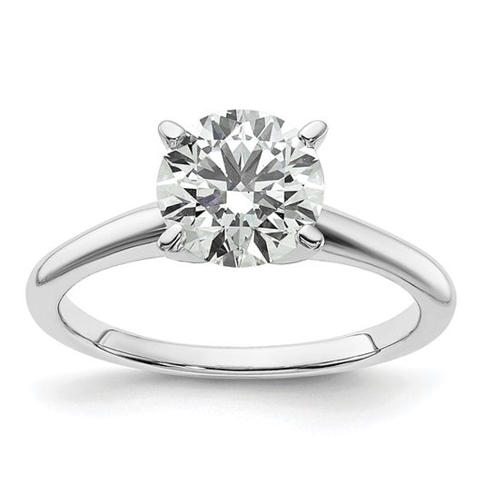 Lab Grown Round Brilliant Solitaire Diamond Ring - 2.00 Carat