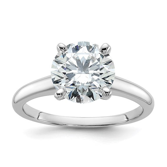 Lab Grown Round Brilliant Solitaire Diamond Ring - 2.50 Carat