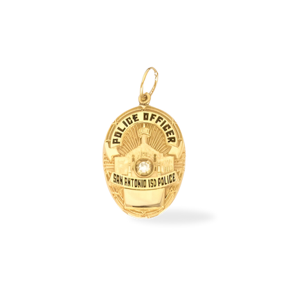 San Antonio ISD Police Dept. Badge Pendant