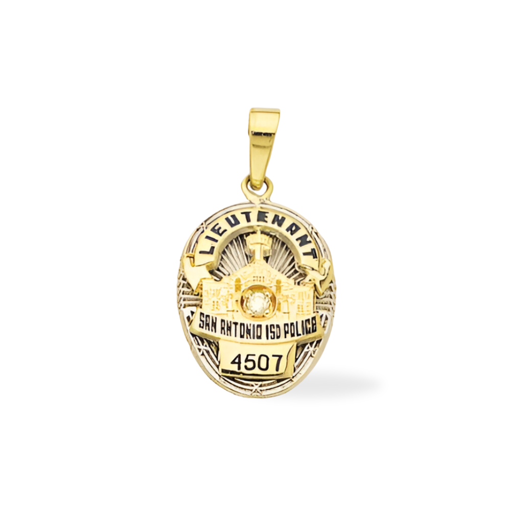 San Antonio ISD Police Dept. Badge Pendant