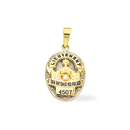 San Antonio ISD Police Dept. Badge Pendant