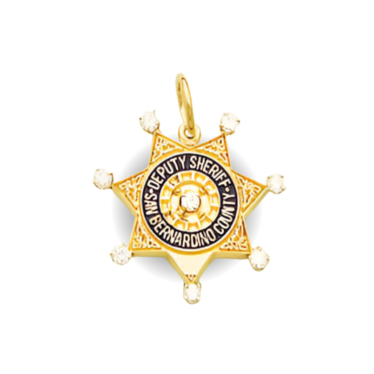 SB Sheriff Dept. - Badge Pendant