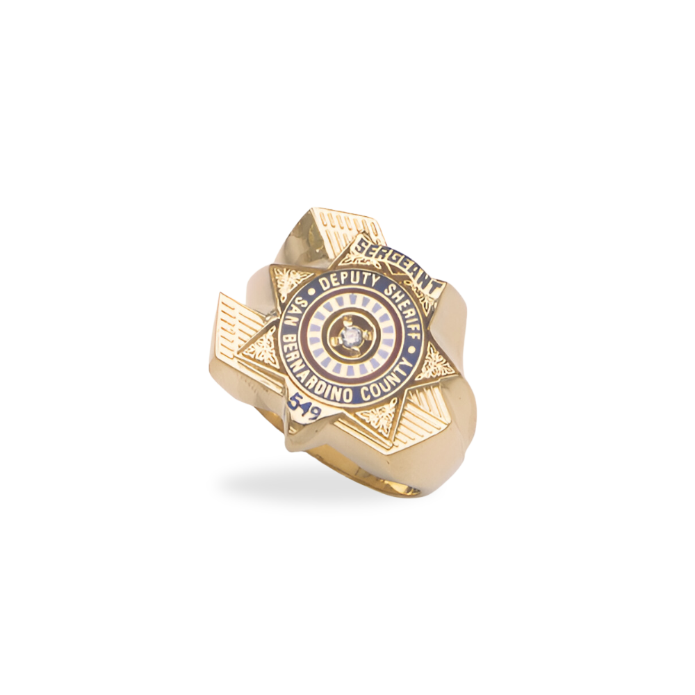 San Bernardino Sheriff Department Custom Ring – jewelryfactory.com