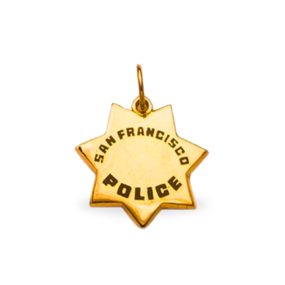 San Francisco Police Department Badge Pendant