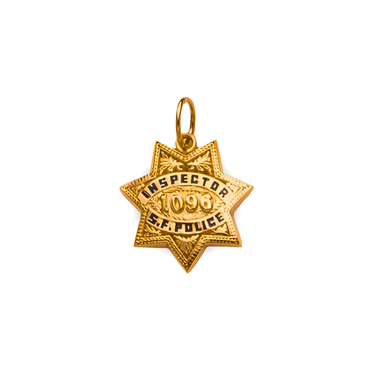 SFPD Badge Pendant