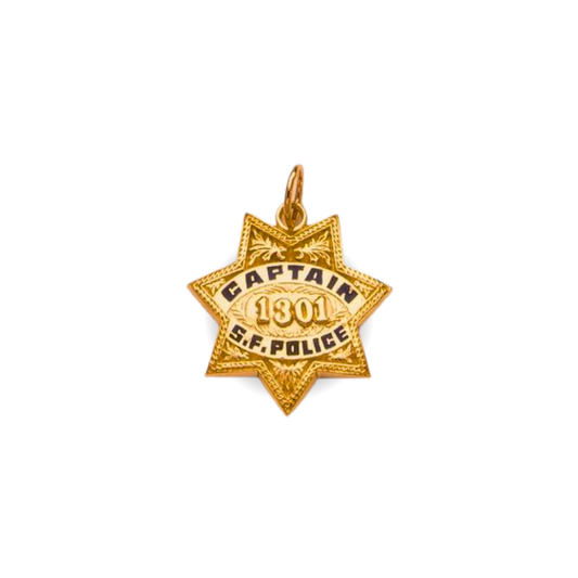 SFPD Badge Pendant