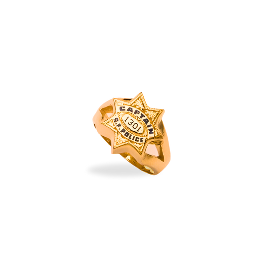 SFPD Badge Ring