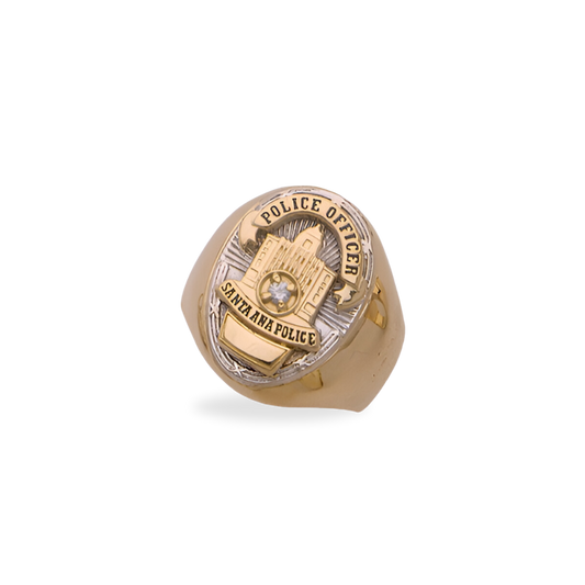 Santa Ana Police Department Large Badge Ring
