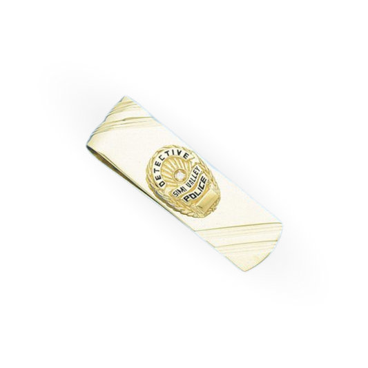 Simi Valley Police Department Money Clip - Gold