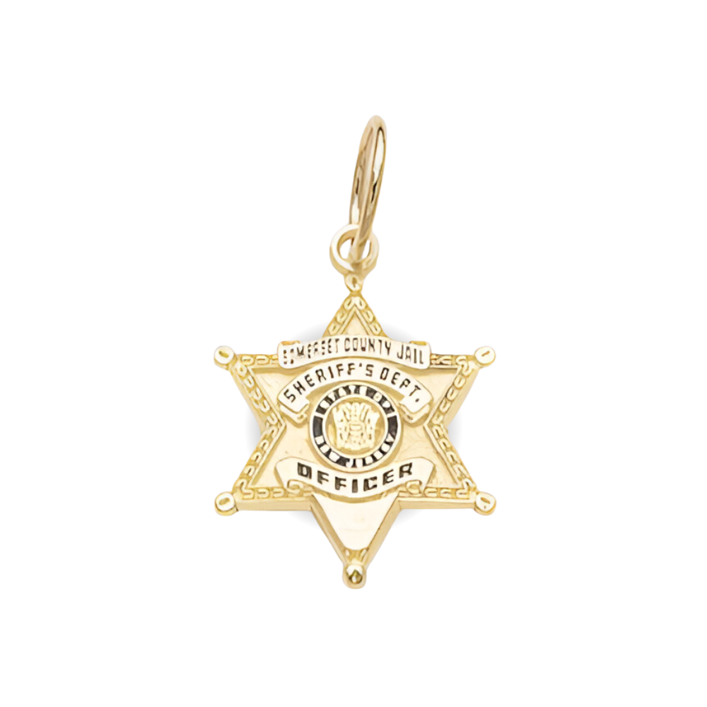 Somerset Police Department Badge Pendant