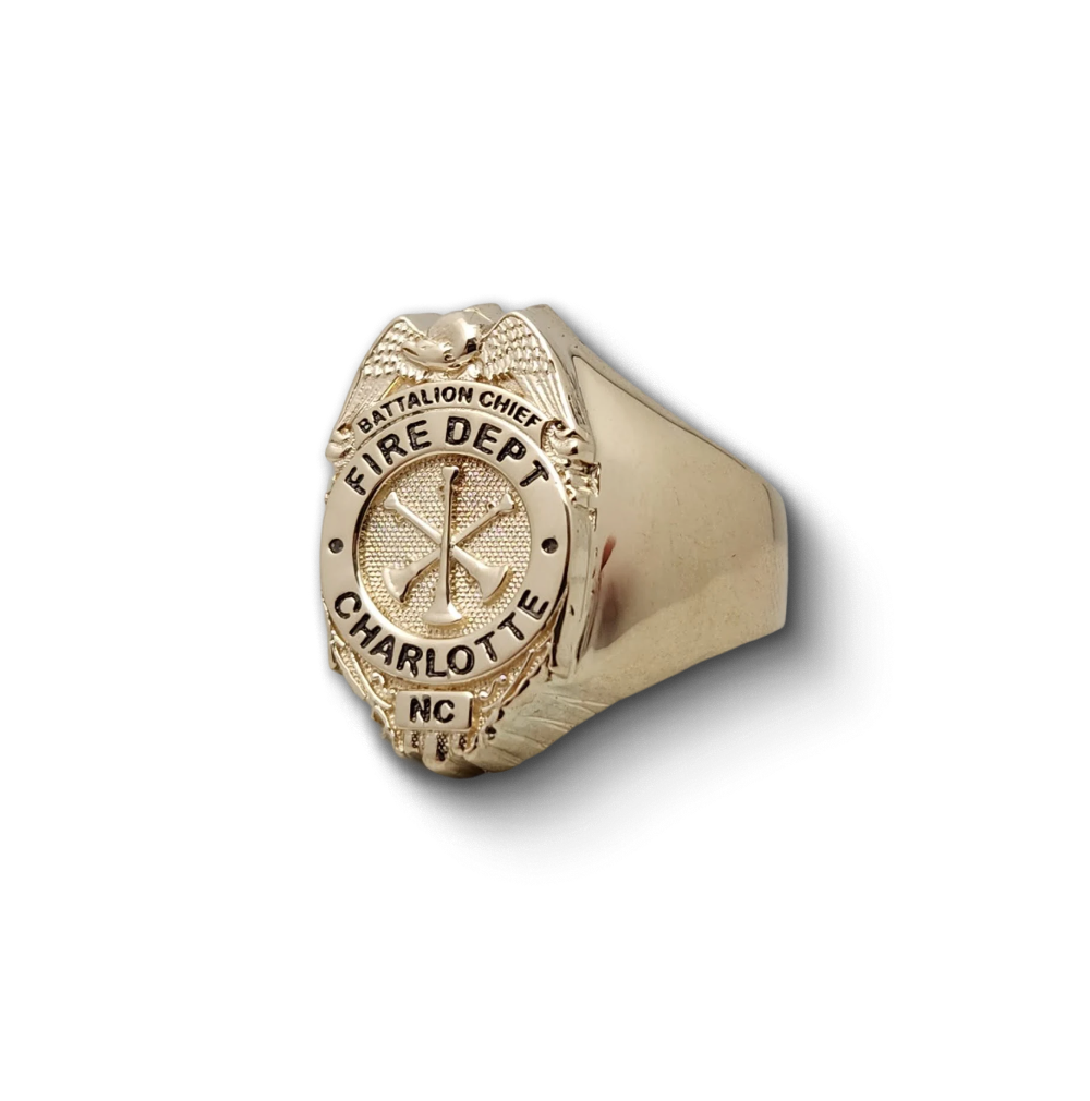 Your Badge Custom Solid Ring
