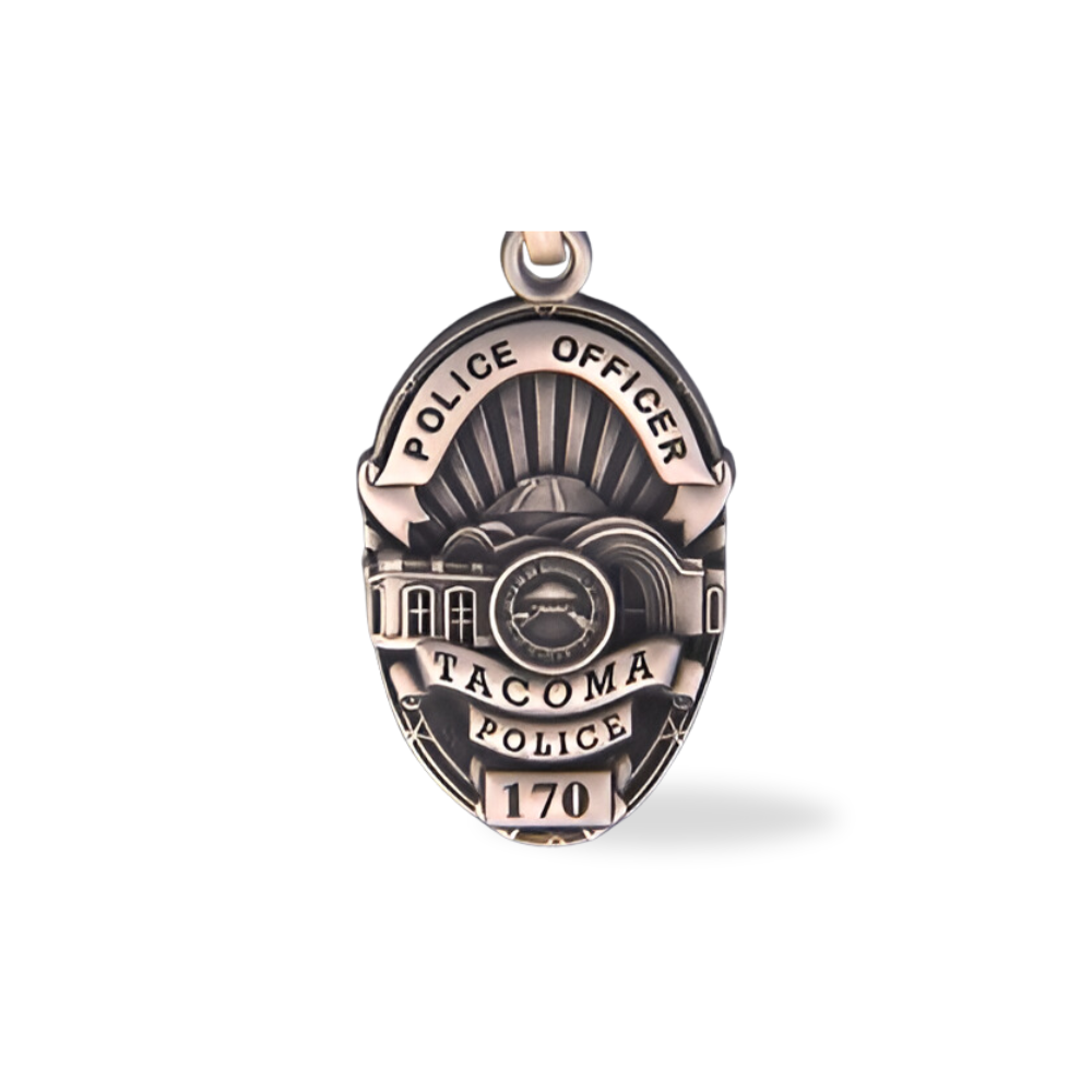 Tacoma Police Department Badge Pendant – jewelryfactory.com