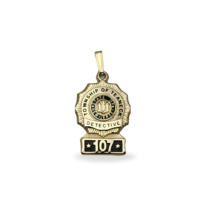 Township of Teaneck Police Department Badge Pendant