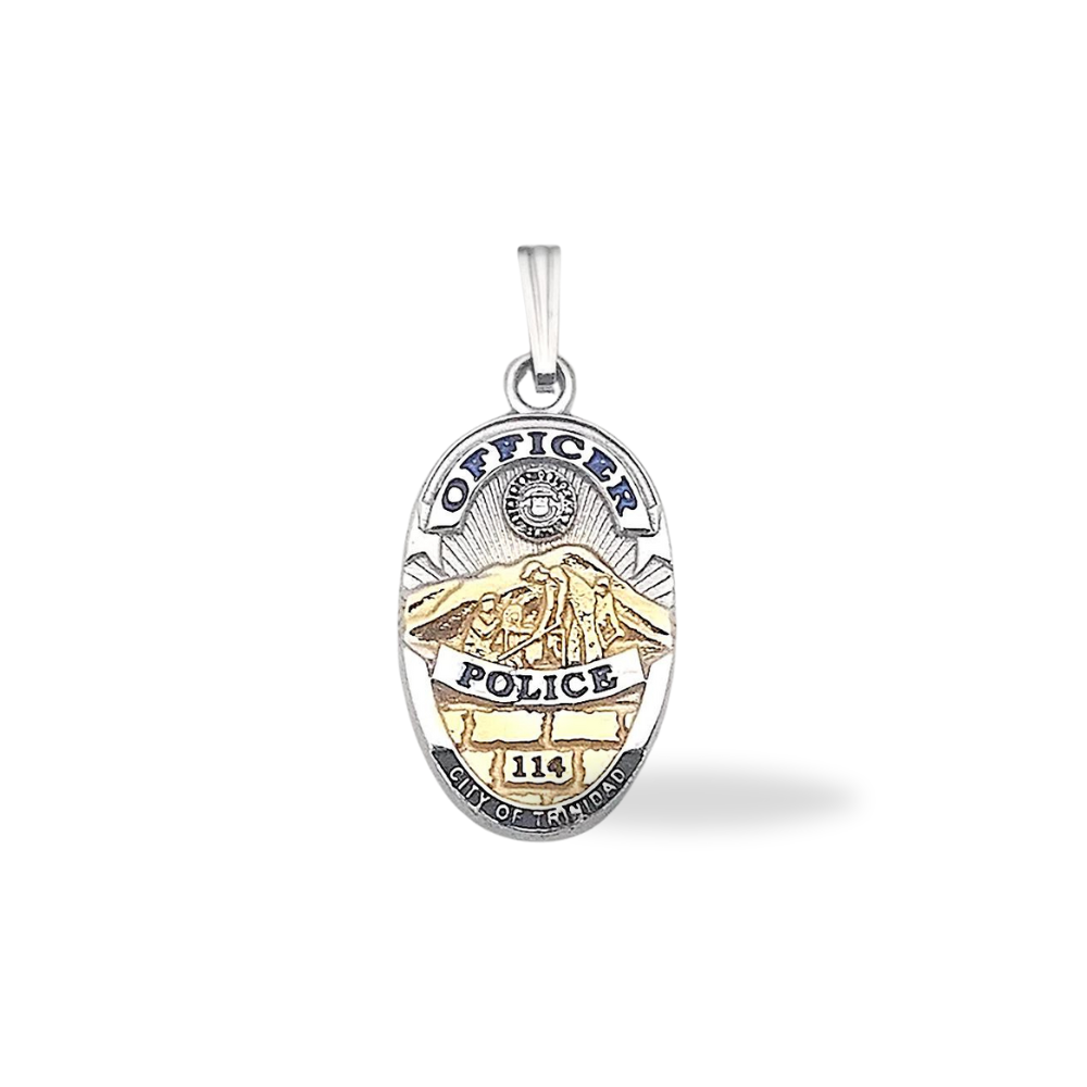 Trinidad Colorado Police Department Badge Pendant